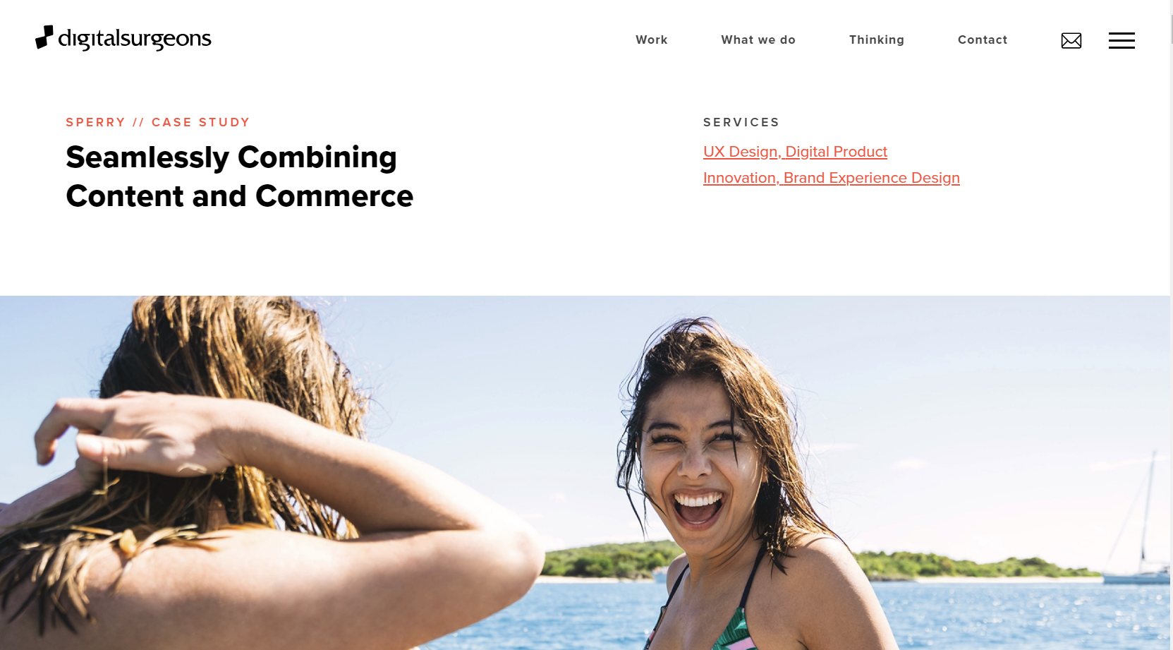 agency case study content and commerce sperry